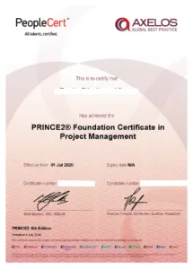 prince2-certifikat