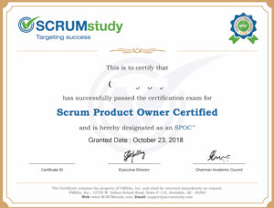 Mentorix-Scrumstudy-certifikat