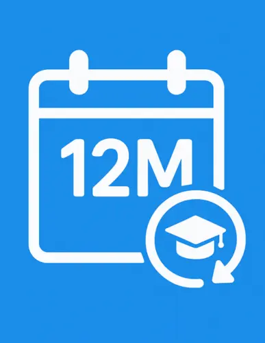 Extra 12 months access to course material