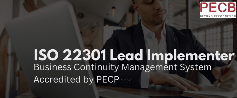 ISO 22301 - lead implementer