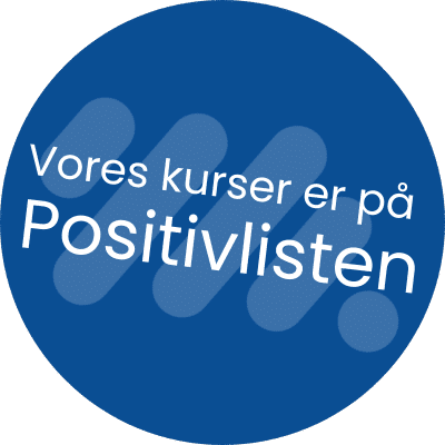 Positivlisten for ledighedskurser